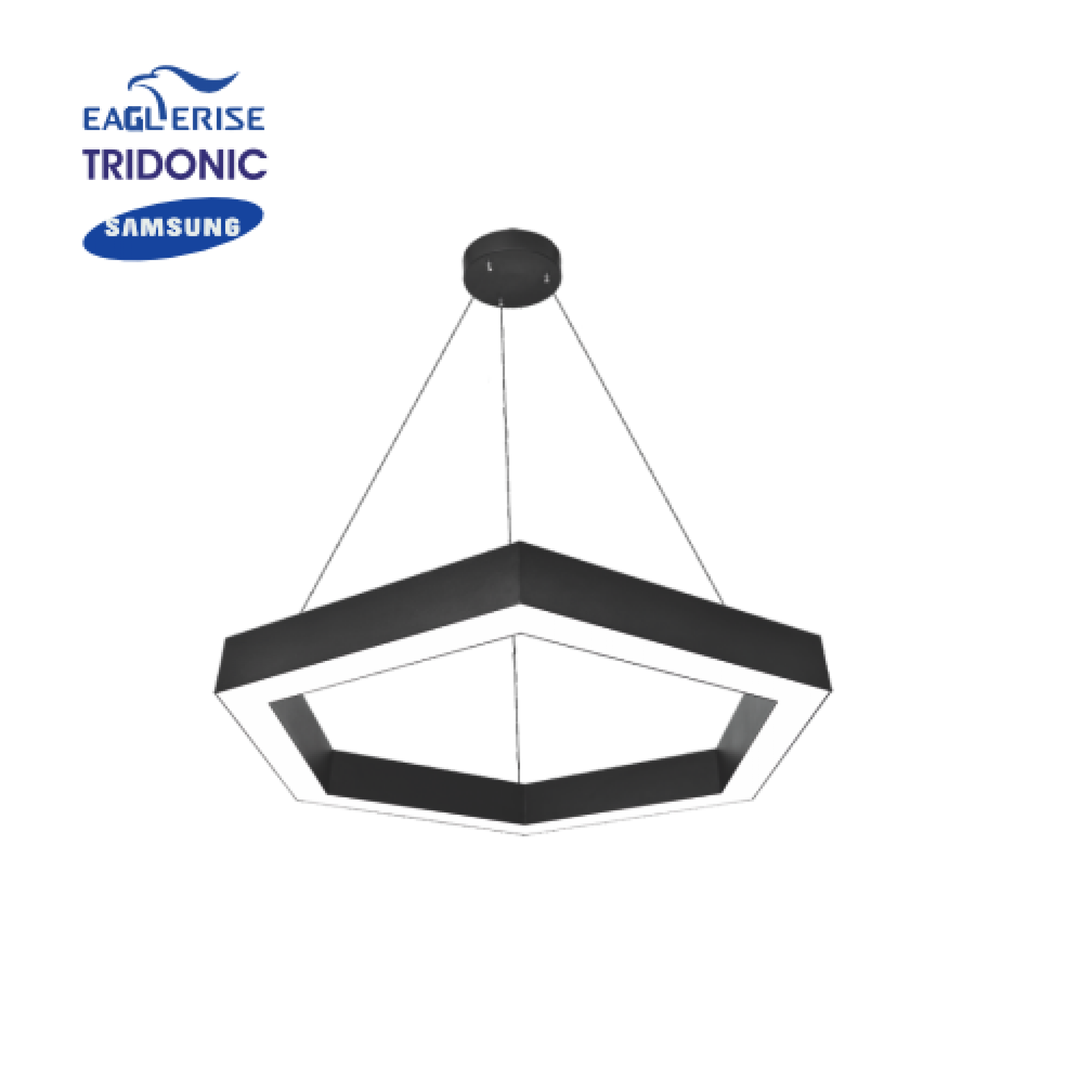 Sıva Üstü Altıgen Davul Led Linear